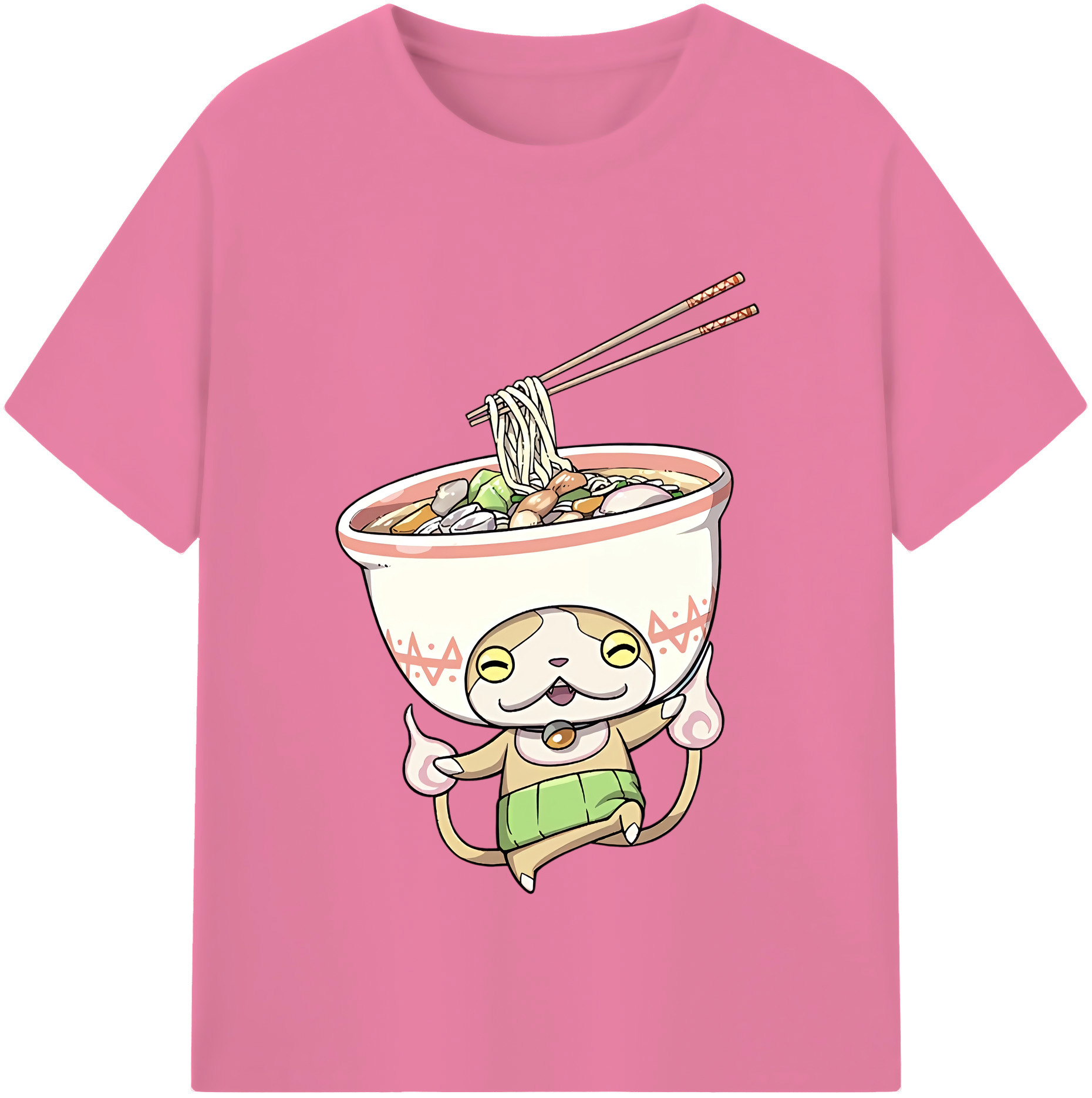 （画像用） 妖怪ウォッチ Yo-kai Watch 綿100％半袖Tシャツ（フロントプリント）